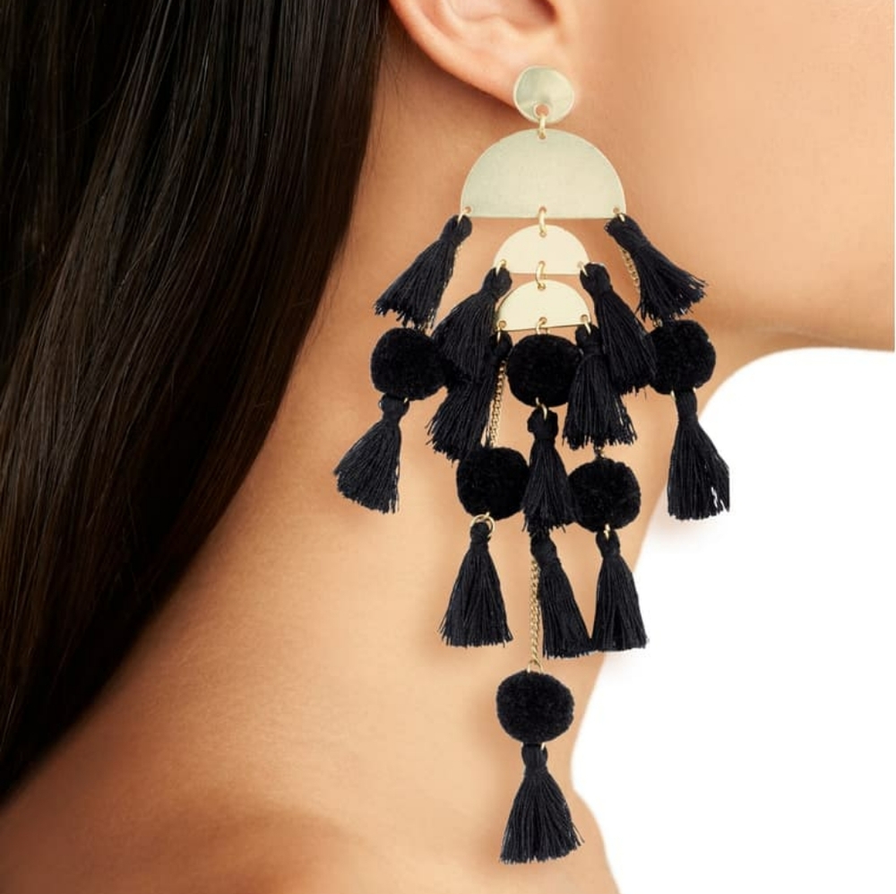 COPY - Stella & Ruby calypso tassel earrings